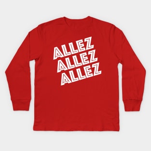 ALLEZ ALLEZ ALLEZ Kids Long Sleeve T-Shirt